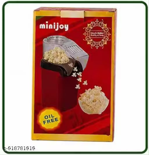 Electric Hot Air Popcorn Maker Machine | Oil-Free Healthy Snack Maker | 1200W Fast Popper for Home & Kitchen