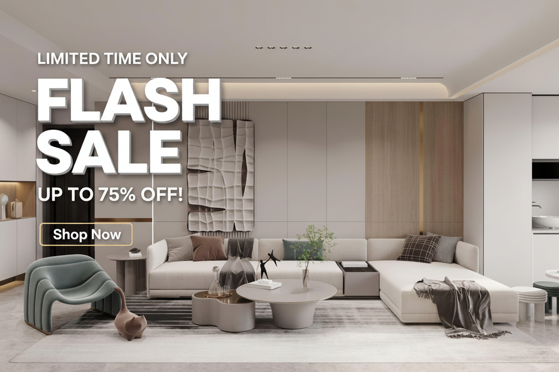 Flash Sale Banner - Living Room
