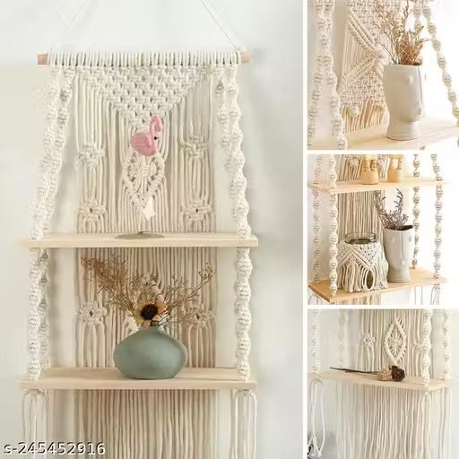 Wall Hanging Decor, Home Decor, Wall Shelves, Wall Hangings for Home Decoration, Wall Decor, Room Decor Items for Bedroom, Aesthetic Room Decor, Wall