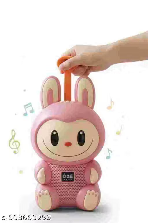 DSM Meet Your New Party Beast: Labubu Cute Monster Bluetooth Speaker – Powerful 10W Sound, All-Day 6Hr Battery & Mesmerizing Multi